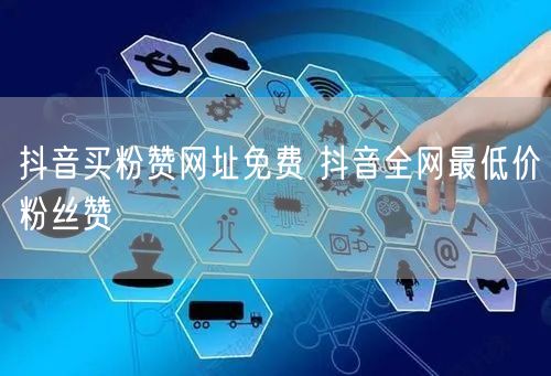 抖音买粉赞网址免费 抖音全网最低价粉丝赞