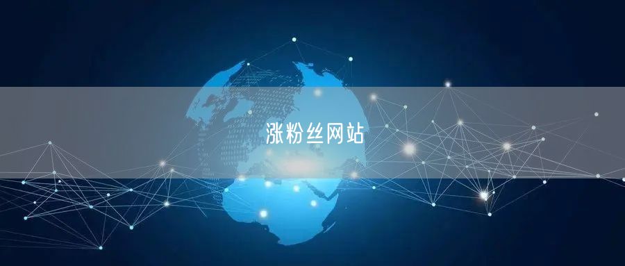 涨粉丝网站