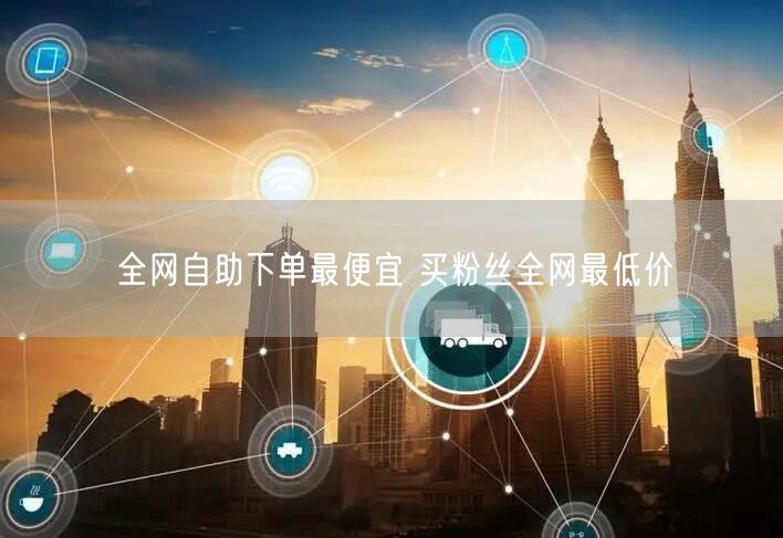 全网自助下单最便宜 买粉丝全网最低价