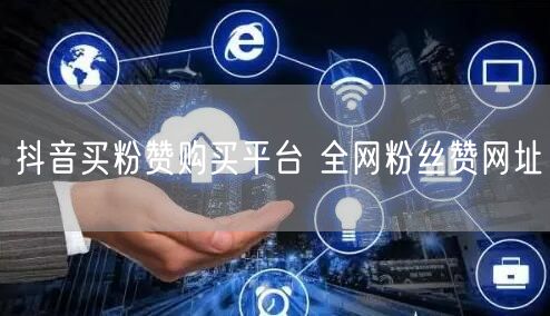 抖音买粉赞购买平台 全网粉丝赞网址