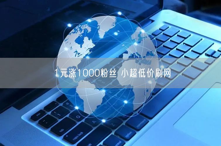 1元涨1000粉丝 小超低价刷网